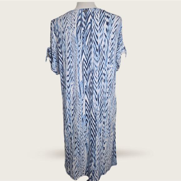 Calvin Klein Cold Shoulder Dress Sz Large - Picture 3 of 8